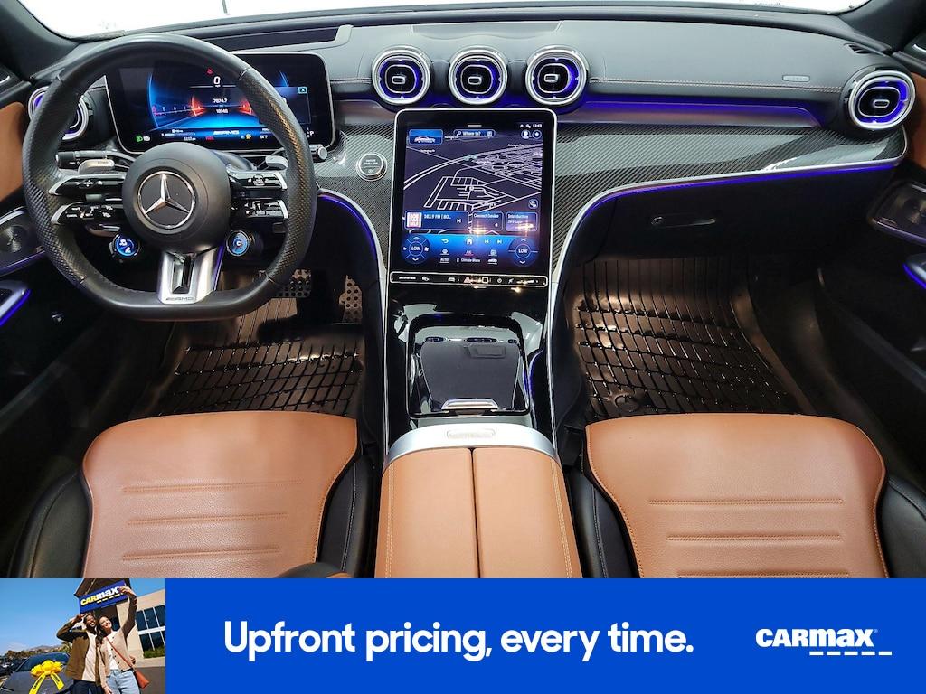 used 2023 Mercedes-Benz AMG C 43 car, priced at $53,998