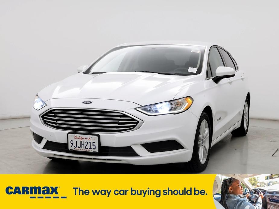 used 2018 Ford Fusion Hybrid car, priced at $16,998