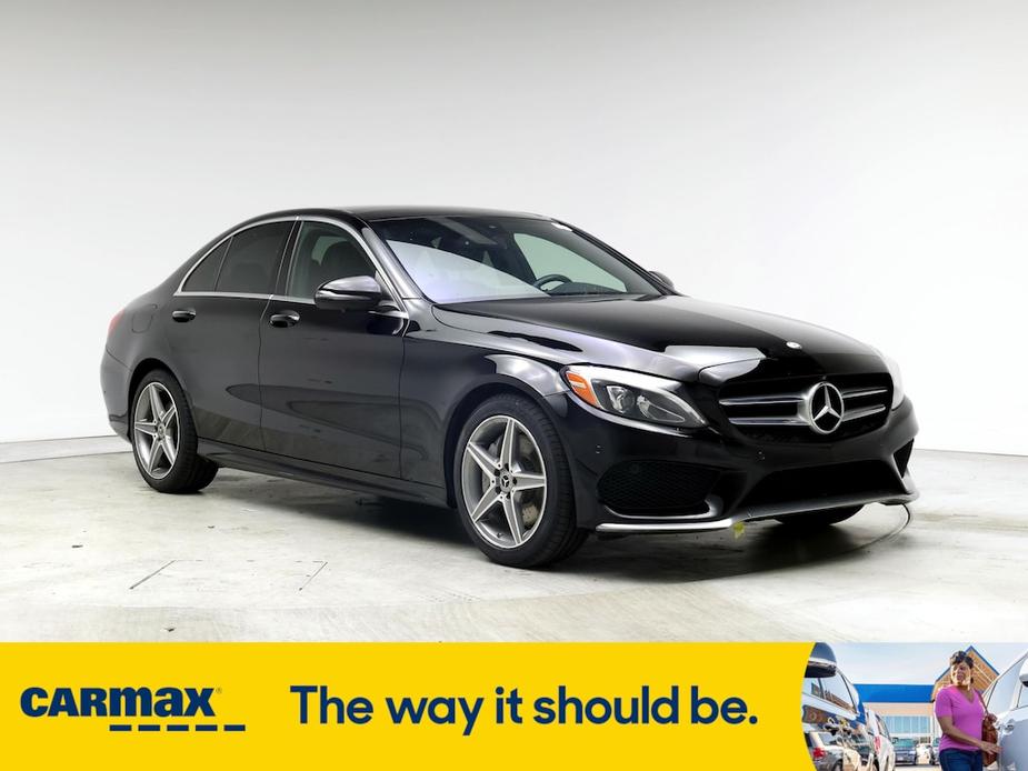 used 2017 Mercedes-Benz C-Class car, priced at $19,998