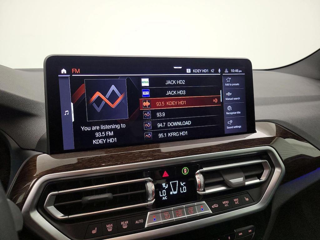 used 2022 BMW X3 car, priced at $35,998