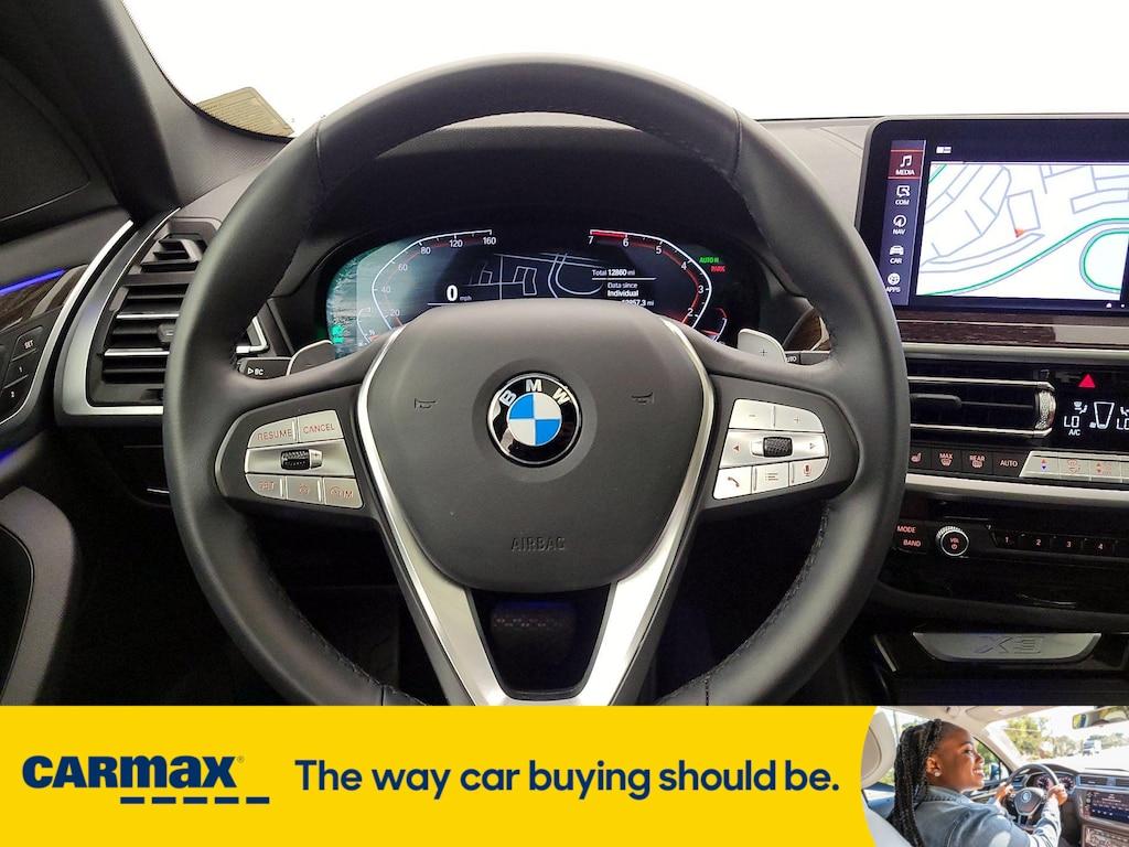 used 2022 BMW X3 car, priced at $35,998