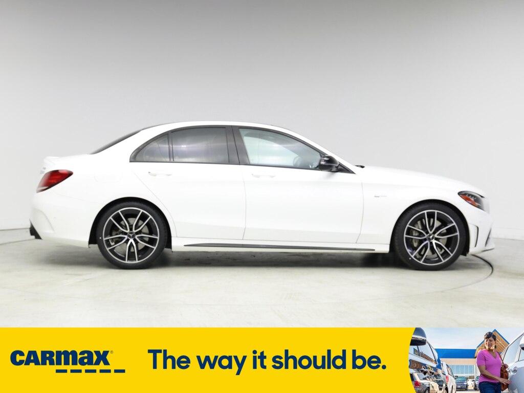 used 2021 Mercedes-Benz AMG C 43 car, priced at $35,998