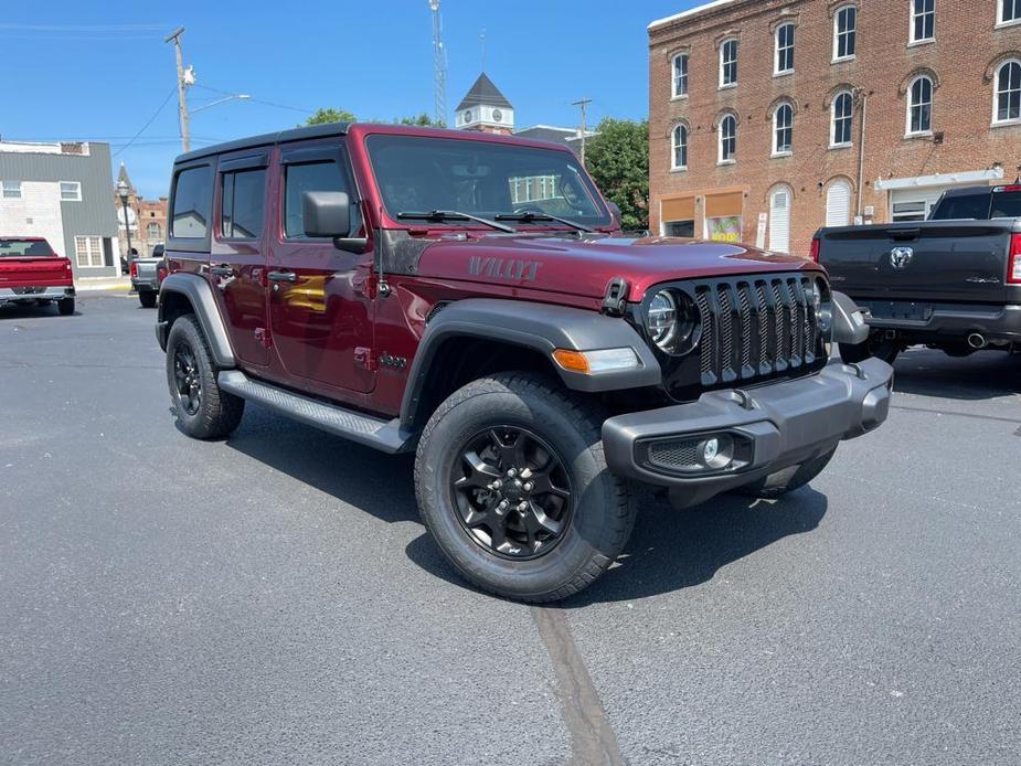 used 2021 Jeep Wrangler Unlimited car, priced at $33,900