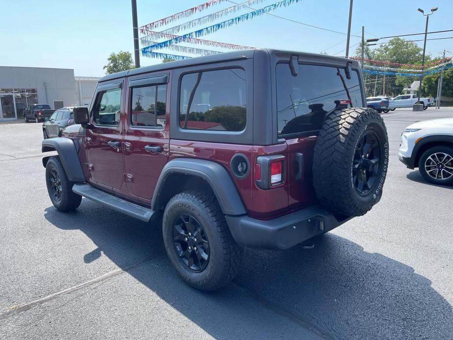 used 2021 Jeep Wrangler Unlimited car, priced at $33,900