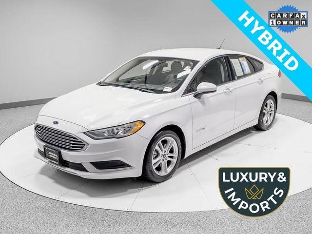 used 2018 Ford Fusion Hybrid car, priced at $15,347