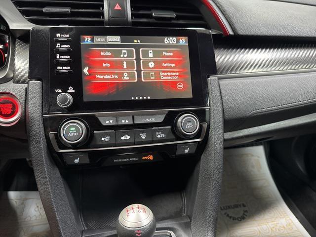 used 2020 Honda Civic Si car, priced at $26,980
