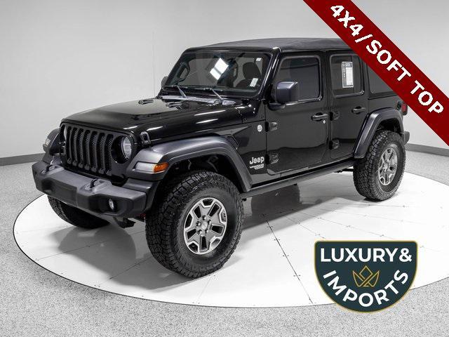used 2018 Jeep Wrangler Unlimited car, priced at $25,000