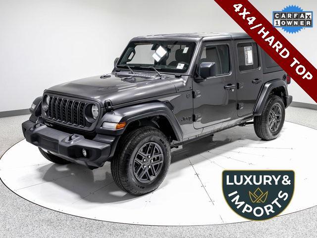 used 2024 Jeep Wrangler car, priced at $37,200