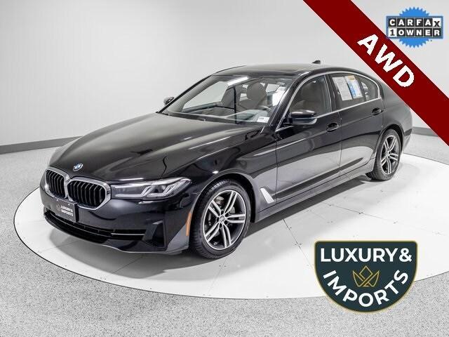 used 2021 BMW 530 car, priced at $35,460
