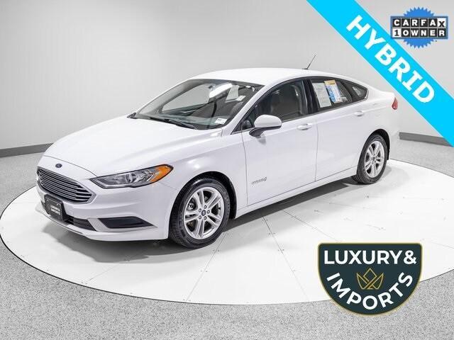 used 2018 Ford Fusion Hybrid car, priced at $14,954