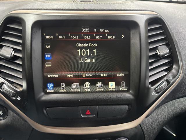 used 2017 Jeep Cherokee car, priced at $13,000