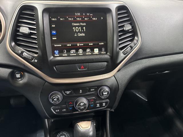 used 2017 Jeep Cherokee car, priced at $13,000