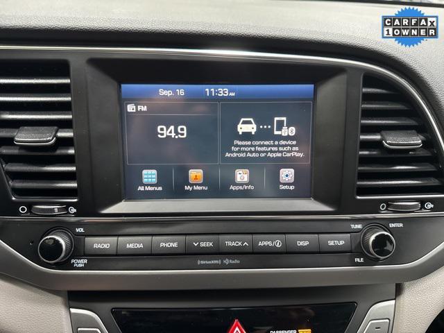 used 2018 Hyundai Elantra car, priced at $14,588