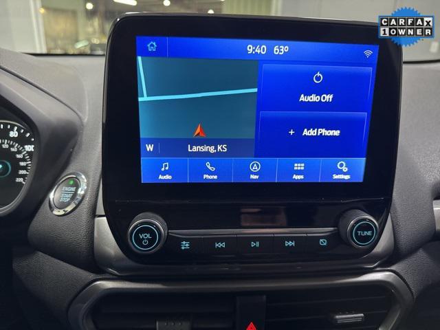 used 2021 Ford EcoSport car, priced at $15,284