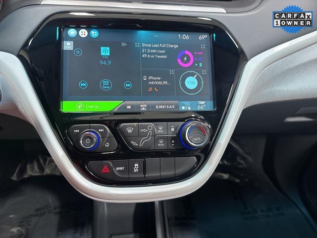 used 2018 Chevrolet Bolt EV car, priced at $13,639