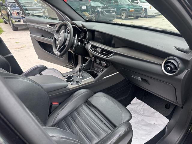used 2018 Alfa Romeo Stelvio car, priced at $20,000