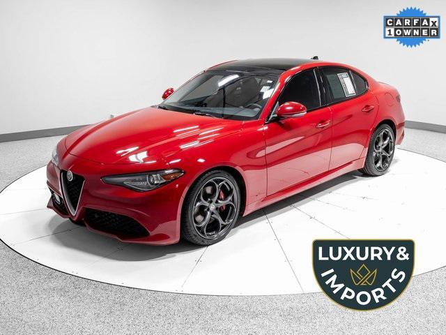 used 2018 Alfa Romeo Giulia car, priced at $18,332