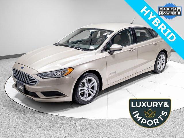 used 2018 Ford Fusion Hybrid car, priced at $14,706