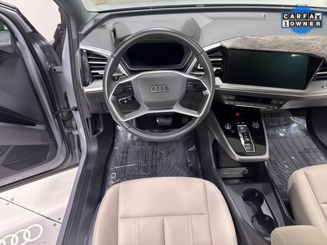 used 2023 Audi Q4 e-tron car, priced at $27,577