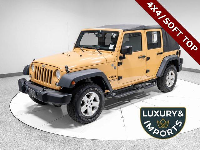 used 2014 Jeep Wrangler Unlimited car, priced at $16,985