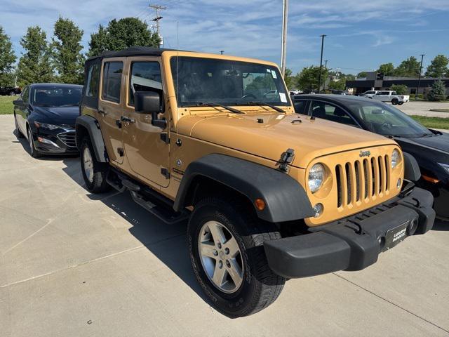 used 2014 Jeep Wrangler Unlimited car, priced at $16,985