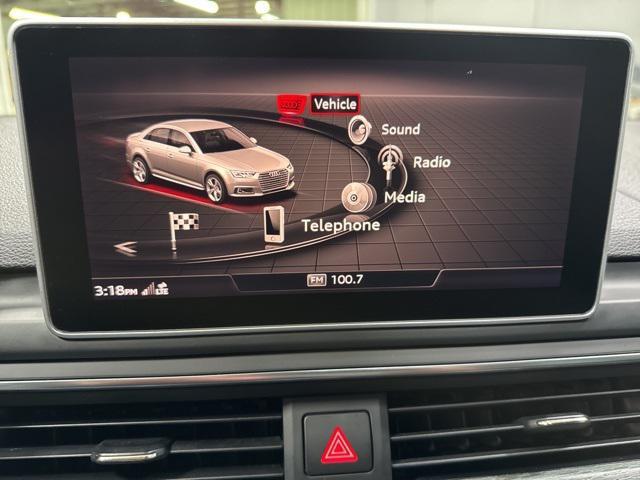 used 2017 Audi A4 car, priced at $21,000
