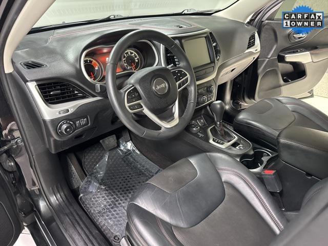 used 2017 Jeep Cherokee car, priced at $15,000