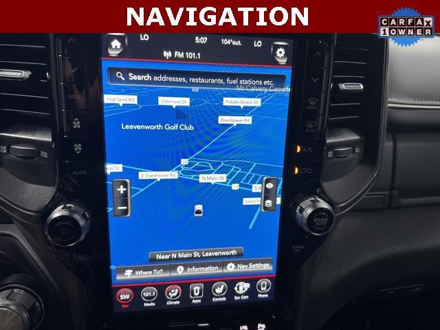 used 2021 Ram 1500 car, priced at $41,000