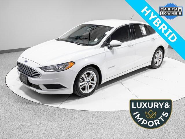 used 2018 Ford Fusion Hybrid car, priced at $17,600