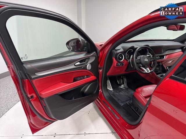 used 2021 Alfa Romeo Stelvio car, priced at $23,500