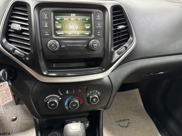 used 2016 Jeep Cherokee car, priced at $15,000