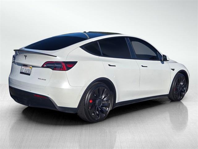 used 2022 Tesla Model Y car, priced at $27,500