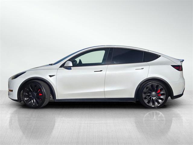 used 2022 Tesla Model Y car, priced at $27,500