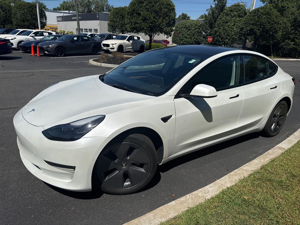 used 2022 Tesla Model 3 car, priced at $27,399