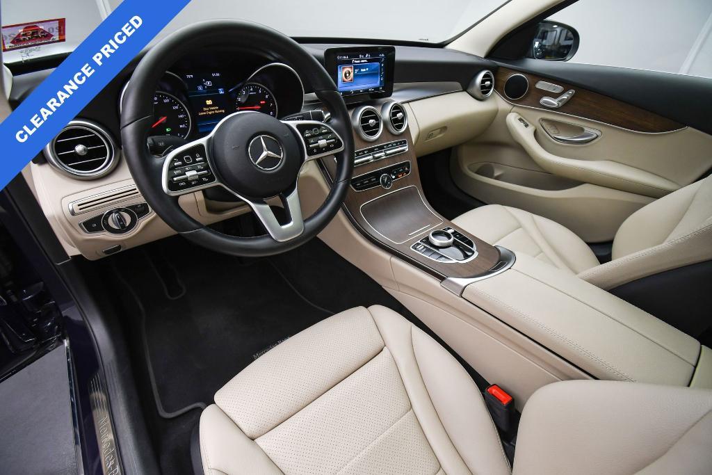 used 2019 Mercedes-Benz C-Class car, priced at $16,499