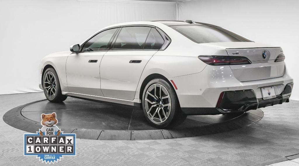 used 2024 BMW 740 car, priced at $75,499