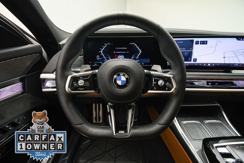 used 2024 BMW 740 car, priced at $75,499
