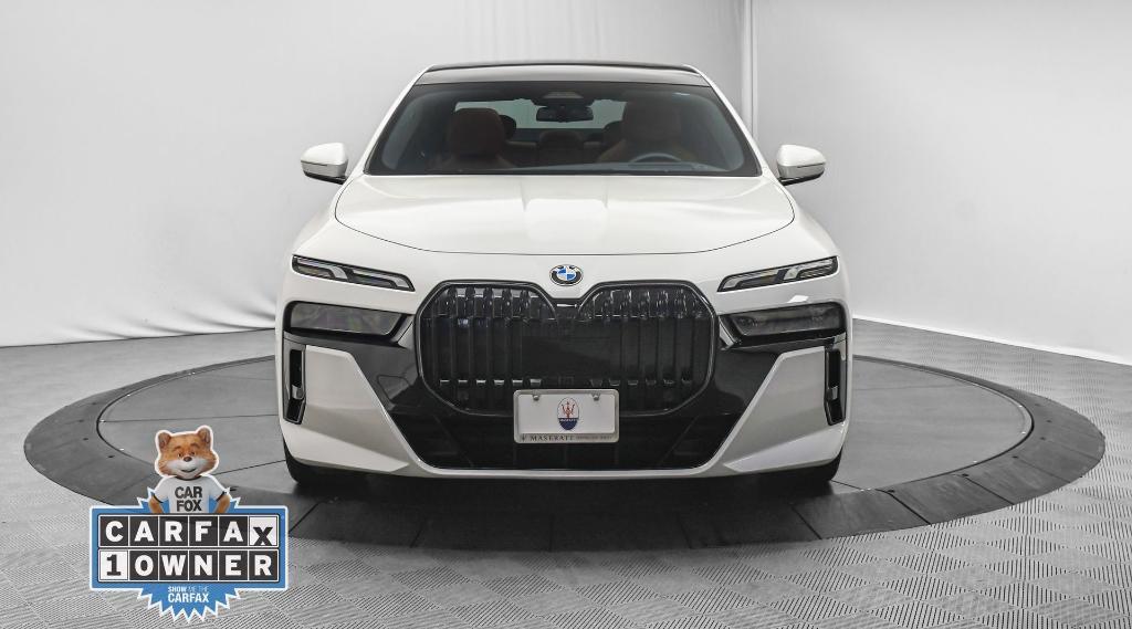 used 2024 BMW 740 car, priced at $75,499