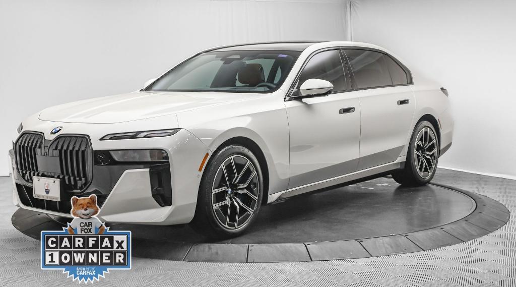 used 2024 BMW 740 car, priced at $75,499