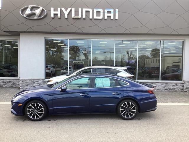 used 2021 Hyundai Sonata car, priced at $23,997