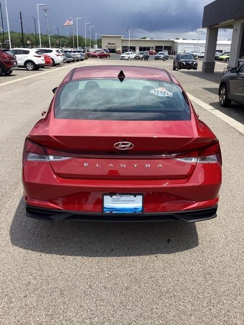 used 2021 Hyundai Elantra car, priced at $19,497