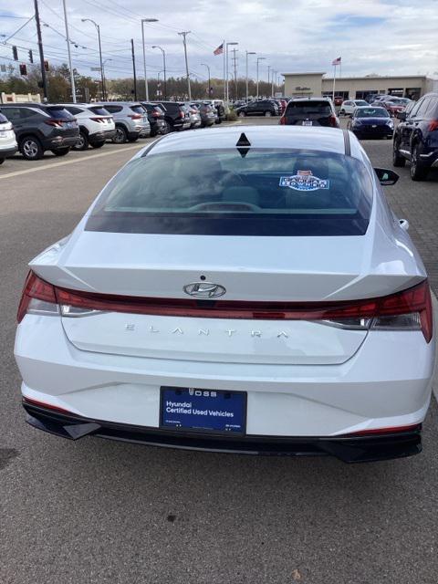 used 2022 Hyundai Elantra car, priced at $18,497