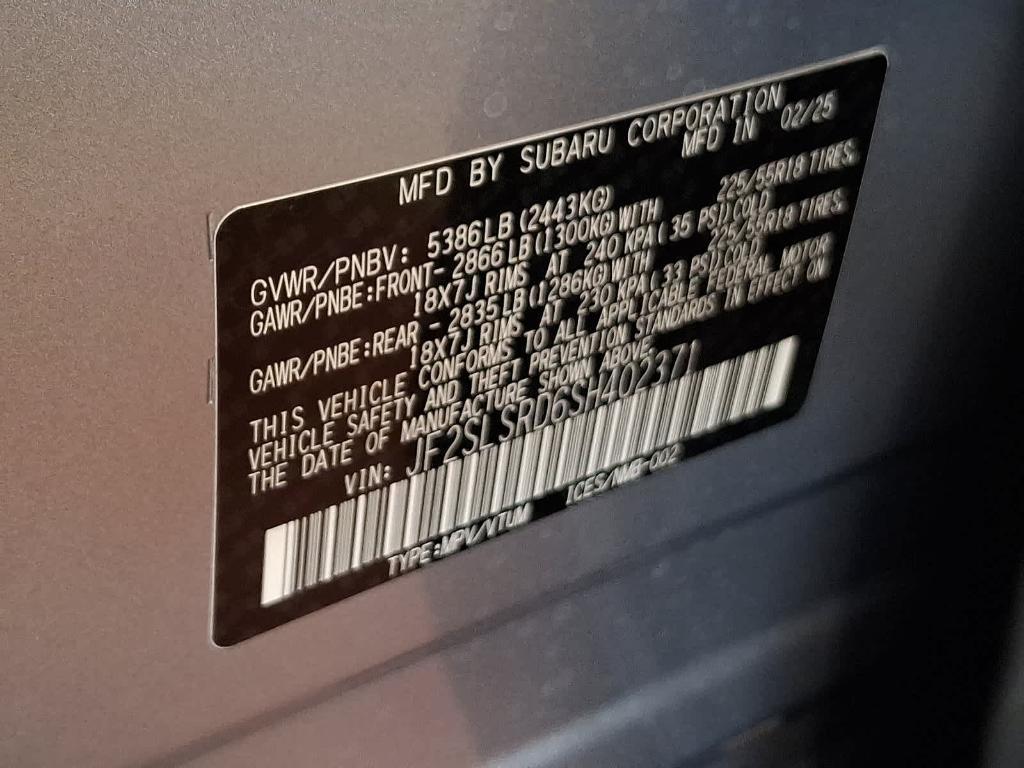 new 2025 Subaru Forester Hybrid car, priced at $42,015