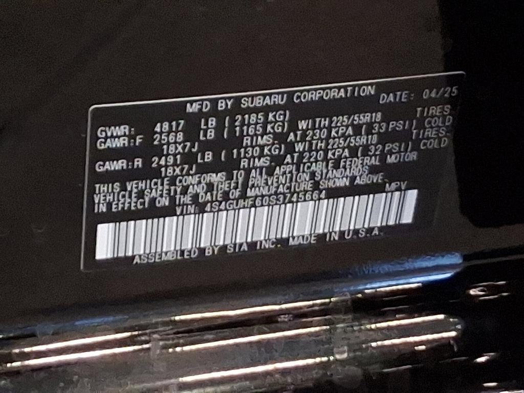 new 2025 Subaru Crosstrek car, priced at $32,889