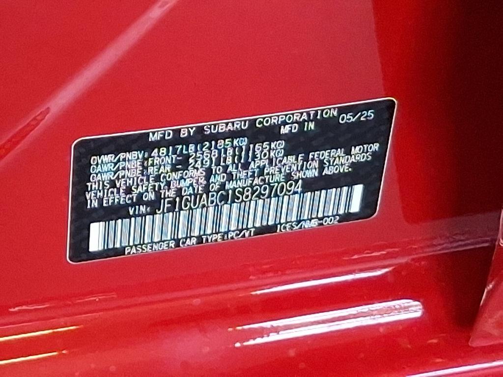 new 2025 Subaru Impreza car, priced at $25,369