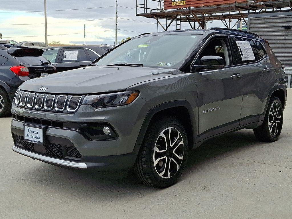 used 2022 Jeep Compass car, priced at $22,797
