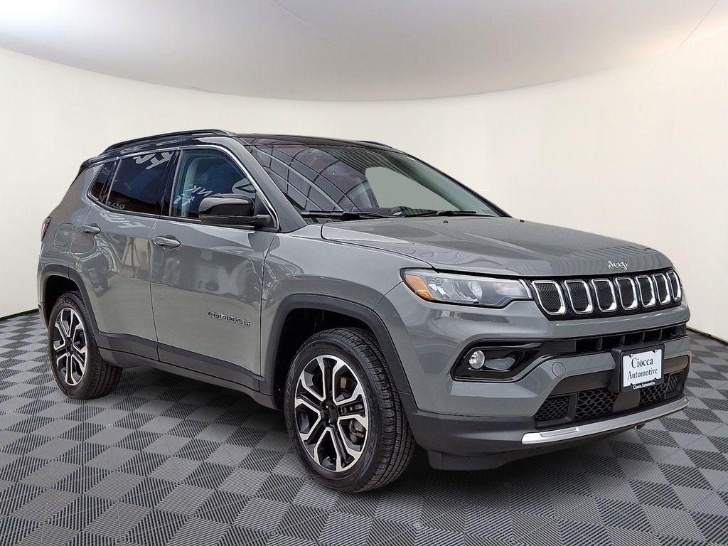 used 2022 Jeep Compass car, priced at $22,797