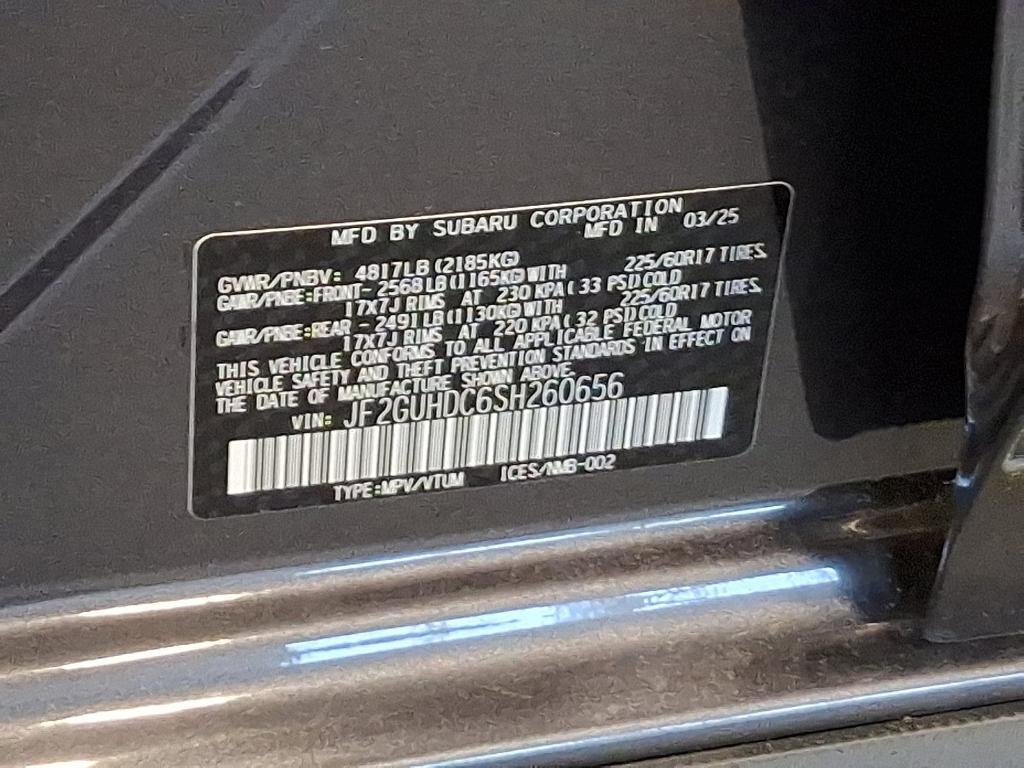 new 2025 Subaru Crosstrek car, priced at $31,427