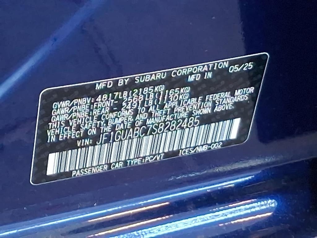 new 2025 Subaru Impreza car, priced at $26,241
