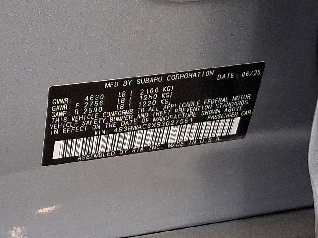 new 2025 Subaru Legacy car, priced at $29,400